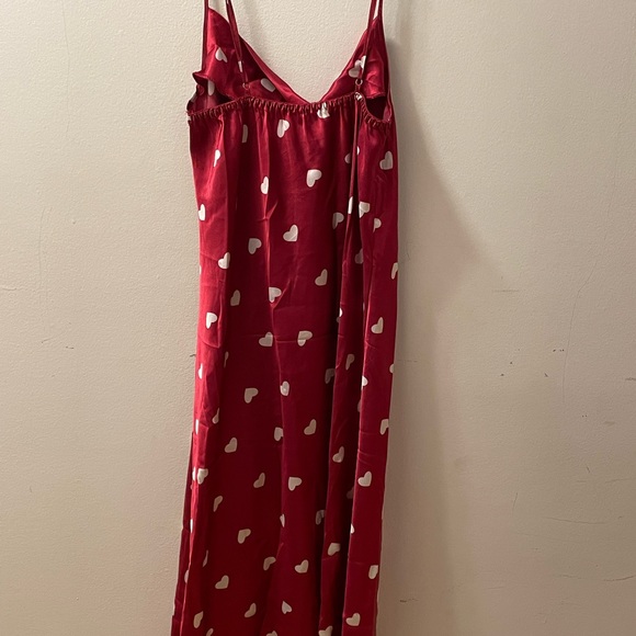 Women’s sleepwear beautiful heart print dress size XL - Picture 5 of 6